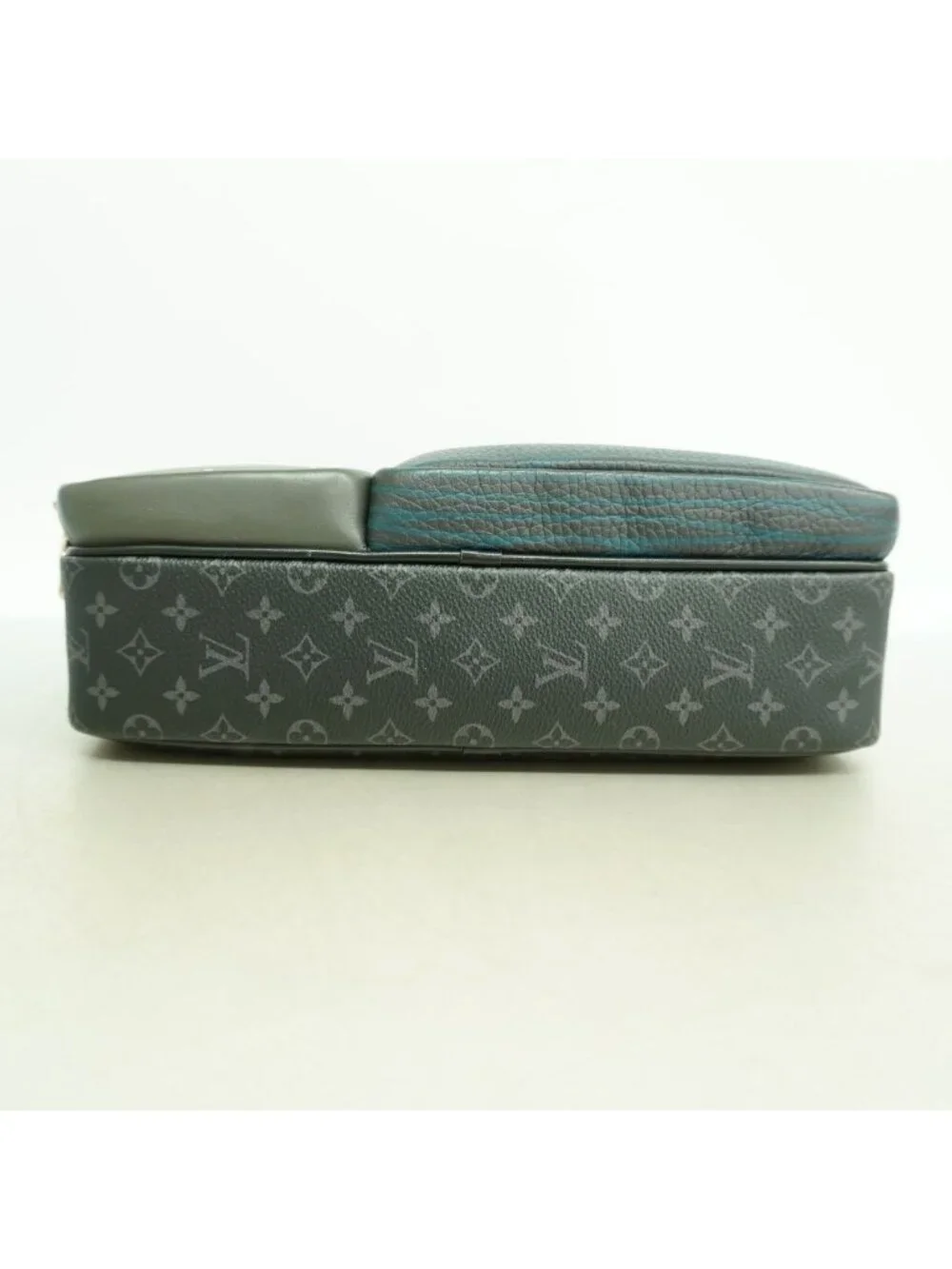 Louis Vuitton Handbag Monogram Eclipse Patchwork Messenger Multi Pocket Black